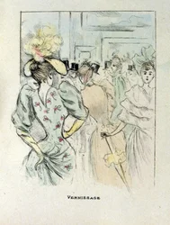 Woman in high fashion