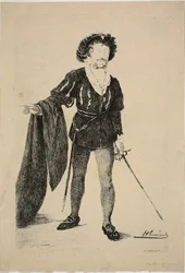 Faure in the Role of Hamlet