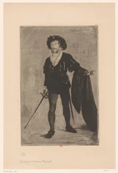 Portrait of Jean-Baptiste Faure as Hamlet