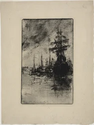 Sailboats on the Water