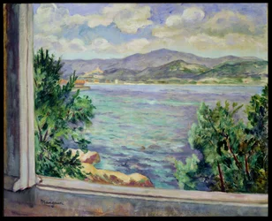 The Gulf of St. Tropez from the Oustalet