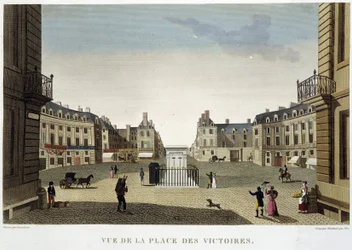 Place des Victoires - Paris by Courvoisier