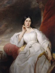 Portrait of the opera singer Maria Malibran-Garcia as Desdemona