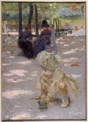 An August afternoon at the Luxembourg
