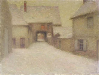 Snow, the Old Village, Gerberoy