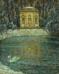 The Music Pavilion Under the Snow