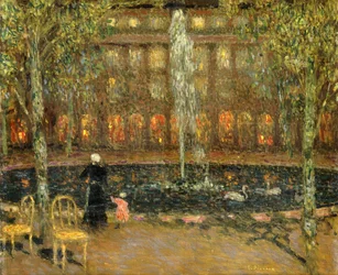 The Pond at the Palais Royal