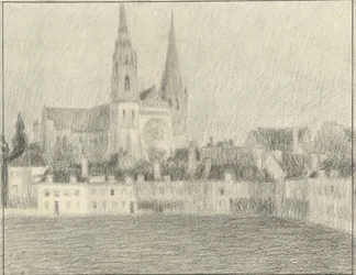 View of Chartres