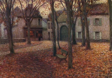 The Village in Autumn, c1915