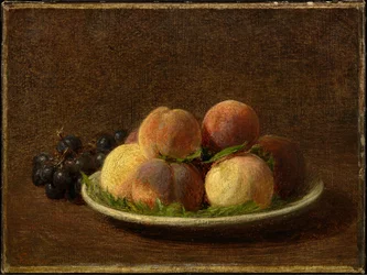 Peaches and Grapes