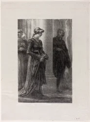 The Mastersingers of Nuremberg, Act I: Walther and Eva Meet