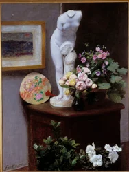 Flowers and objects
