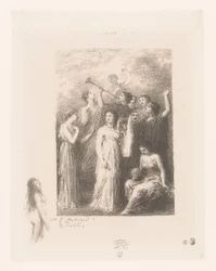 Nine Muses of Olympus (series: Poems of André Chénier)