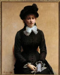 Portrait of Louise Riesener