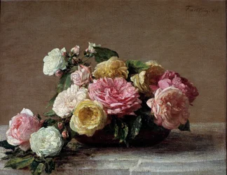 Roses in a Cup