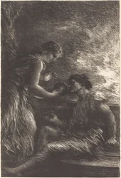 Sieglinde and Siegmund from Act I of "The Valkyrie"