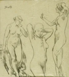 Study [Female nudes]
