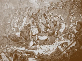 Death of General Gudin at the Battle of Valutino