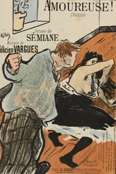 Cover of the score of Amoureuse! by Felicien Vargues