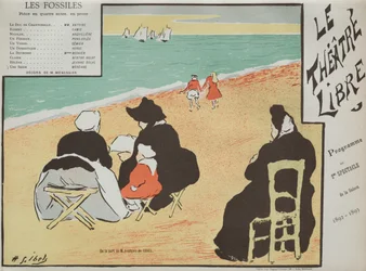 Les Fossiles (Program from Théâtre Libre)