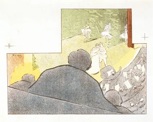 Mirages, Program for the Théâtre Libre Production of The Fossils