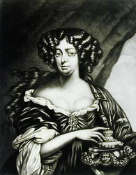 Portrait of Lady Sophia Bulkeley (engraved by Robert Dunkarton) from Illustrious Characters in British History