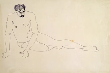 Male Nude Resting