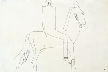 Rider in Rotton Row, 1913