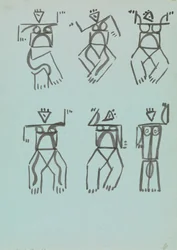Six Studies of Dancing Figures