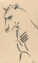 Three-quarter View of a Lioness