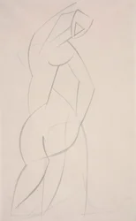 Untitled (Study for Red Stone Dancer)