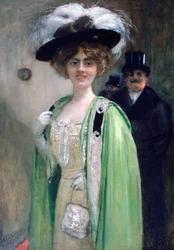 A Couple Arriving at an Event
