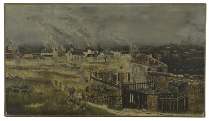 Battle of Champigny - Episode of the 1870 war, ca. 1882