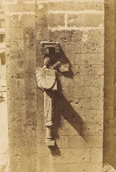 Angel Holding a Sundial, at the Church of Chartres, 1852