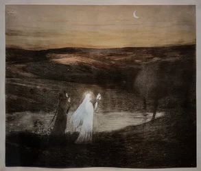 Dante meeting Beatrice