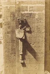 Angel Holding a Sundial, at the Church of Chartres