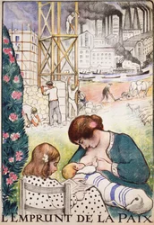 The Loan of Peace - poster by Henri Lebasque (1865-1937)