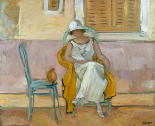 Woman in a White Dress, c.1923