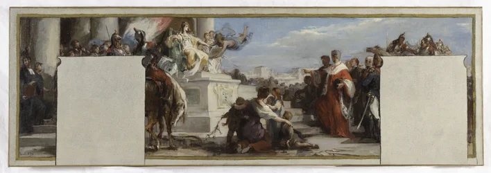 Sketch for the Council Chamber of Pantin Town Hall: The Law