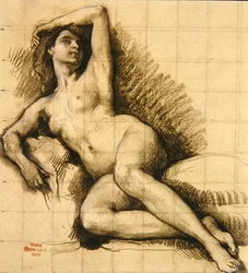 Study - Reclining Female Nude