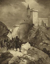 King Richard I of England at the Siege of Chalus, 1199