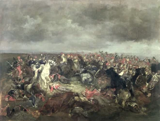 Marshal Ney (1769-1815) at Waterloo, 1869