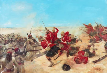 The Black Watch at the Battle of Tel-el-Kebir on the 13th September