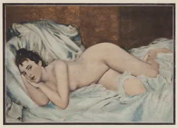 Nude Woman on a Bed