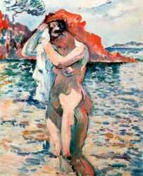 A Bather, 1906