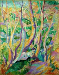 Woman in the Forest