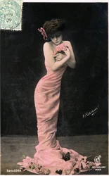 Female Ideal around 1900: Young Beauty with a Very Thin Silhouette