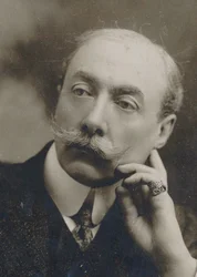 Portrait of pianist and composer André Messager 1853-1929