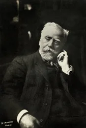 Portrait of the French painter Leon Augustin Lhermitte