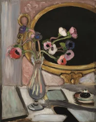 Anemones with a Black Mirror